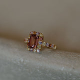 Fancy toermalijn ring