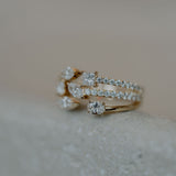 Fancy diamond ring