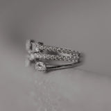 Fancy diamond ring