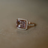Morganite Halo