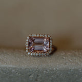 Morganite Halo