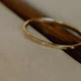 Diamond bangle