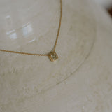 Octagon diamanten pendant