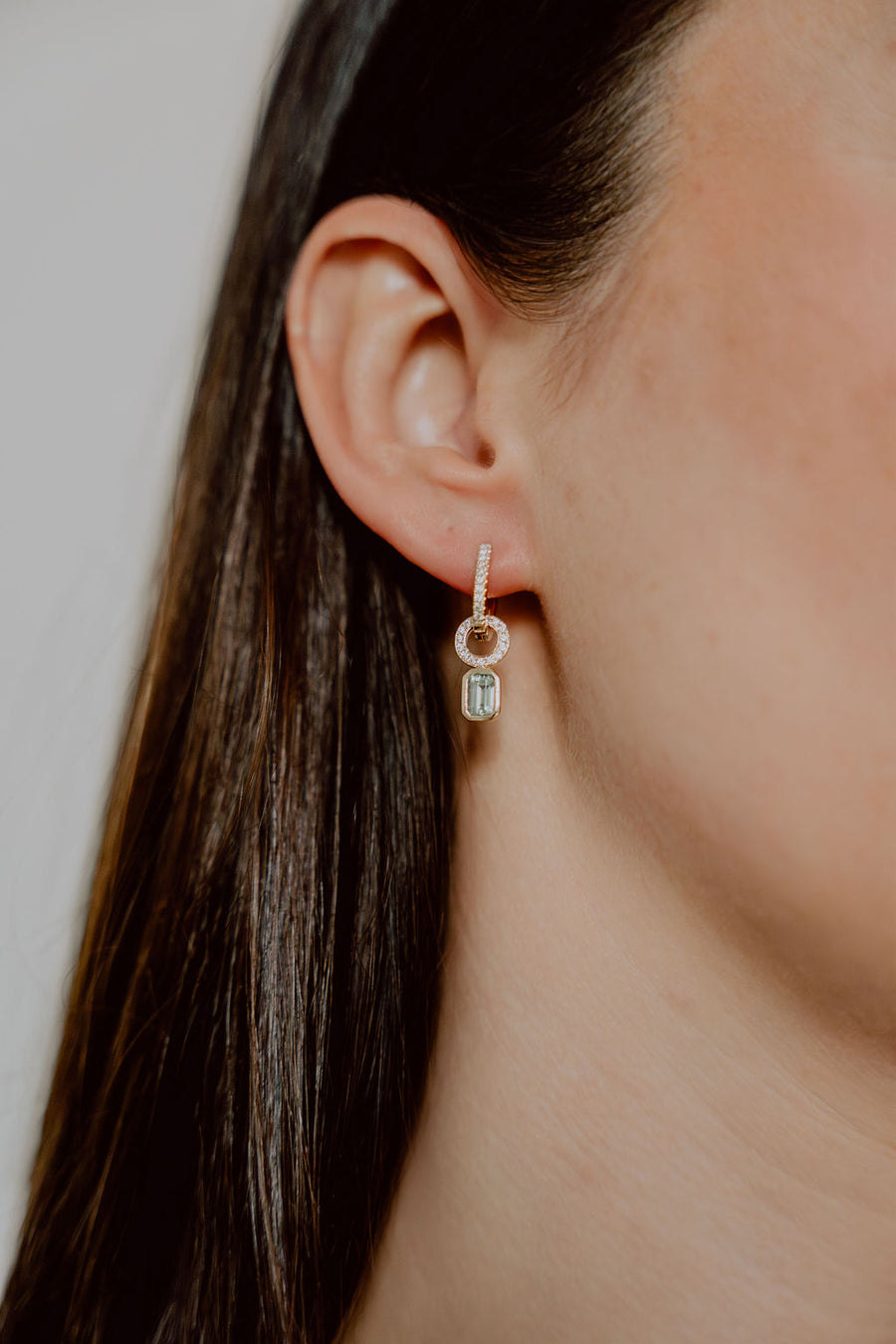 Tourmaline earrings