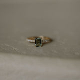 Emerald green tourmaline