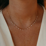 Diamanten halsketting