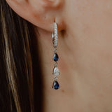 Blue sapphire drops