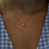 Peervormige champagne diamant