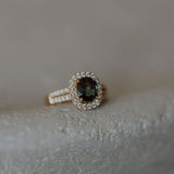 Green sapphire