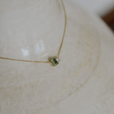 Toi et moi tsavorite en diamant