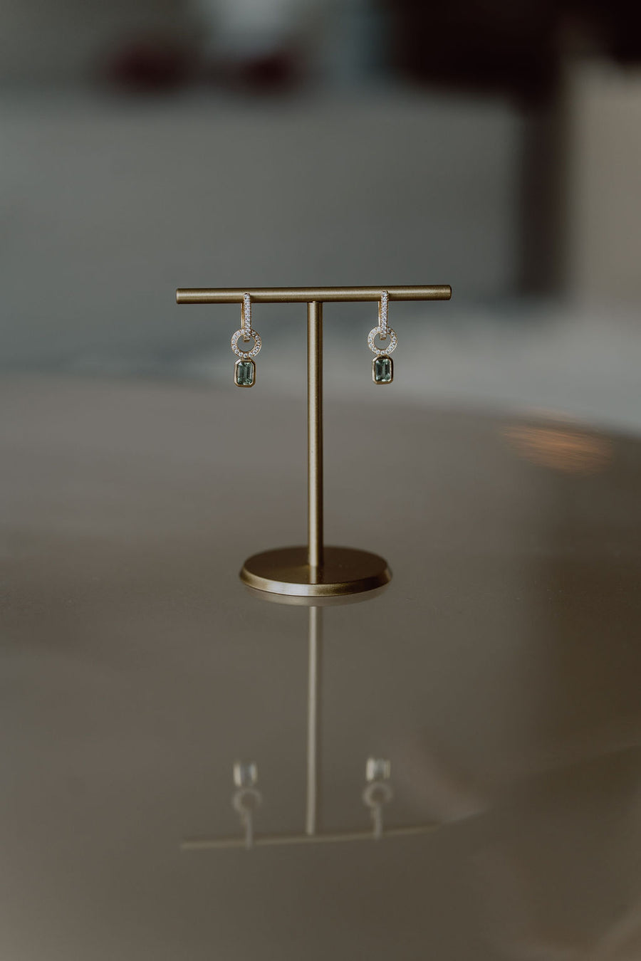Tourmaline earrings