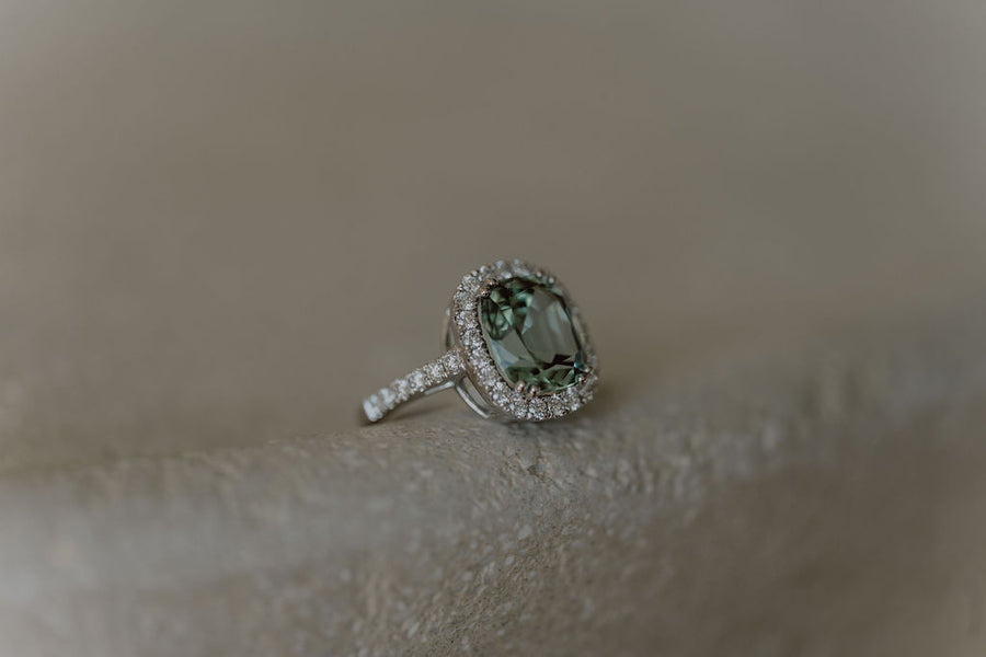 Mint tourmaline