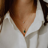 Diamant halsketting