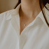 Diamant halsketting