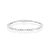 Tennis bracelet Ø3.6mm natural diamonds 18K yellow gold