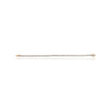Tennis bracelet Ø3.3mm Natural Diamonds 6.28ct H VVS 18K Rose Gold
