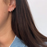 14k mini huggies