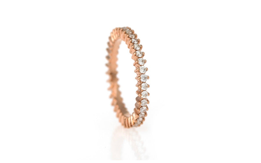 Classy ring pink gold